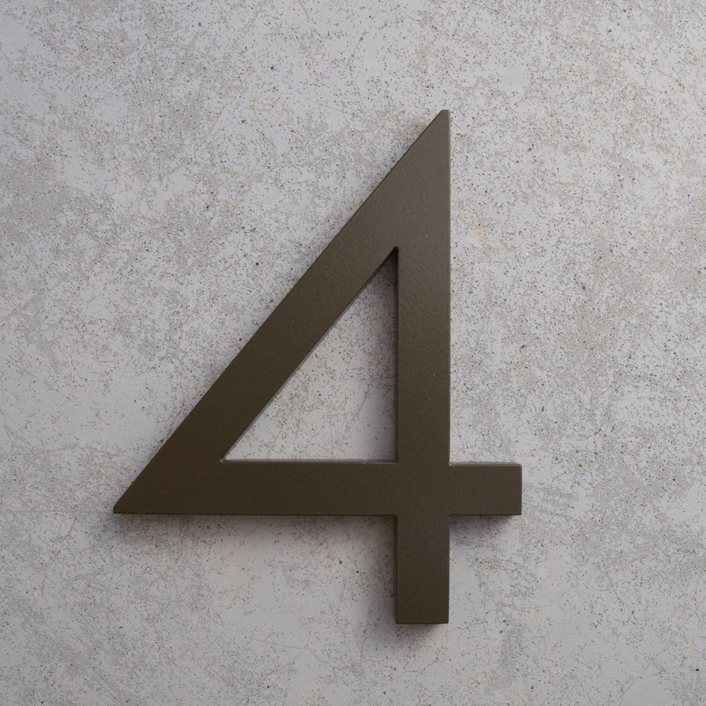 Modern house letters Modern house letters
