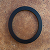 modern house numbers 0 in black